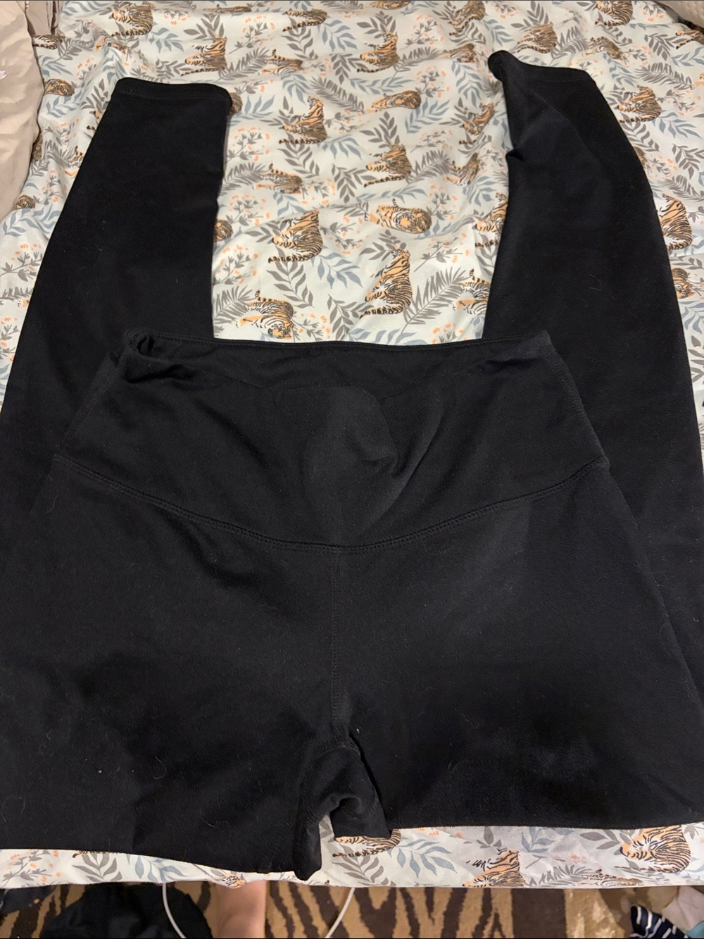 Zella Black High-Waist Leggings - Small - Picture 2 of 4